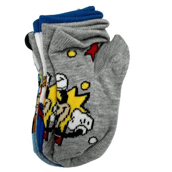 Mickey Socks 6 Pairs Size: 4-7 - Picture 3 of 3